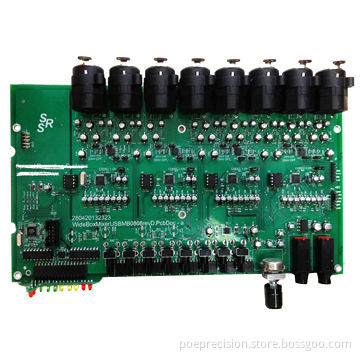 4-layer DVD Player PCB Assembly, 1.6mm Thickness